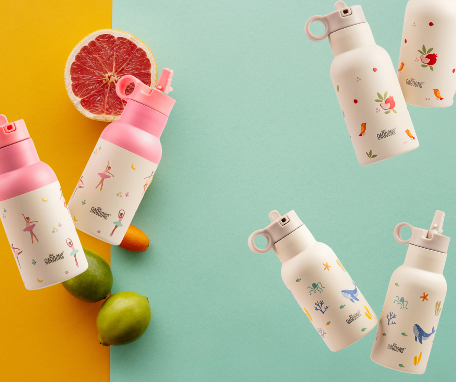 350ml double-walled insulated stainless steel kids water bottles perfect for smoothies, milkshakes, juices, and keeping water warm, available in India