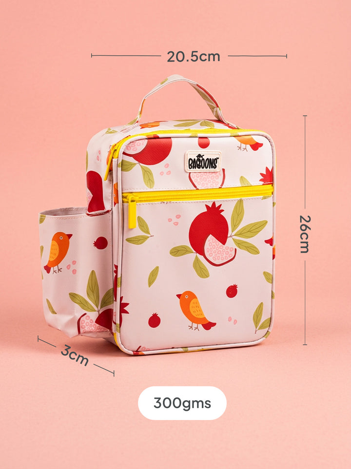 Insulated Lunch Bag - Pomegranate