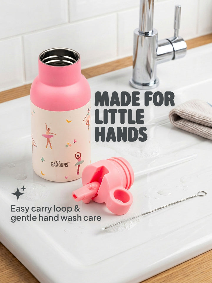 350ml Water Bottle - Pink Ballerina (Seconds Sale)