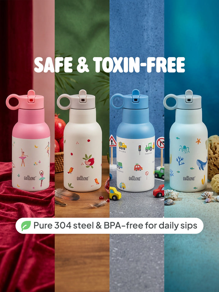 350ml Water Bottle - Pink Ballerina (Seconds Sale)