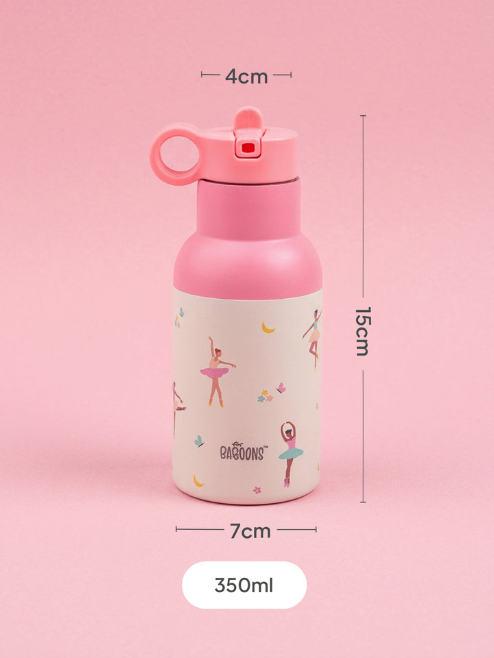350ml Water Bottle - Pink Ballerina (Seconds Sale)