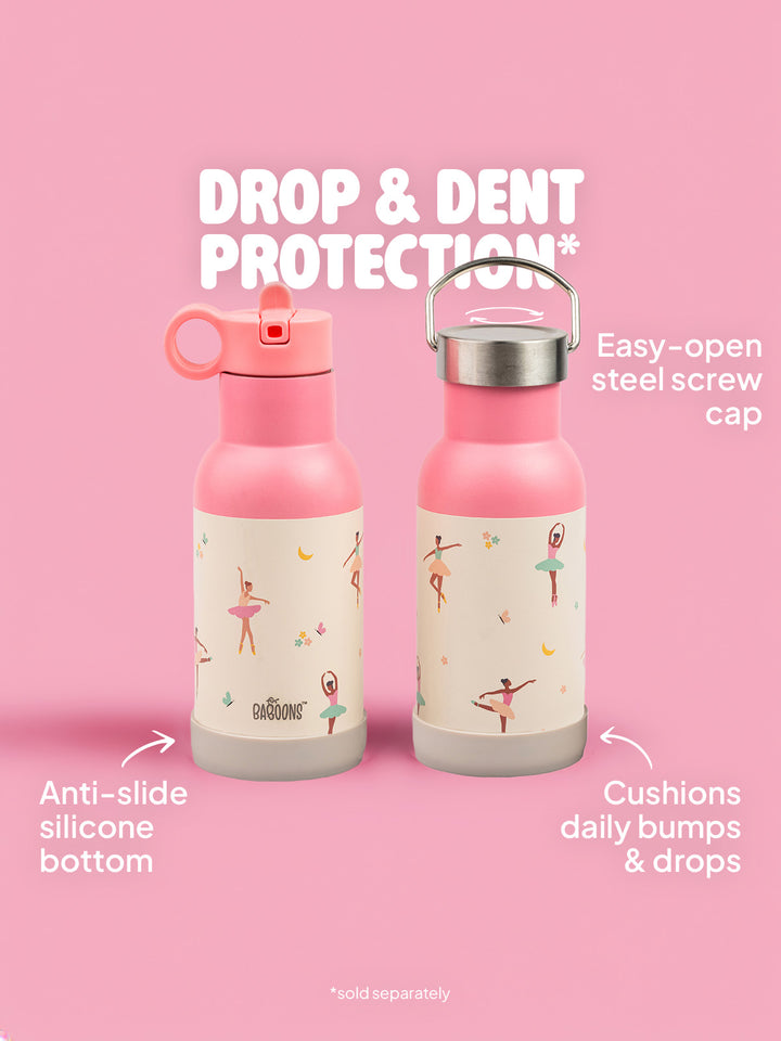 350ml Water Bottle - Pink Ballerina (Seconds Sale)