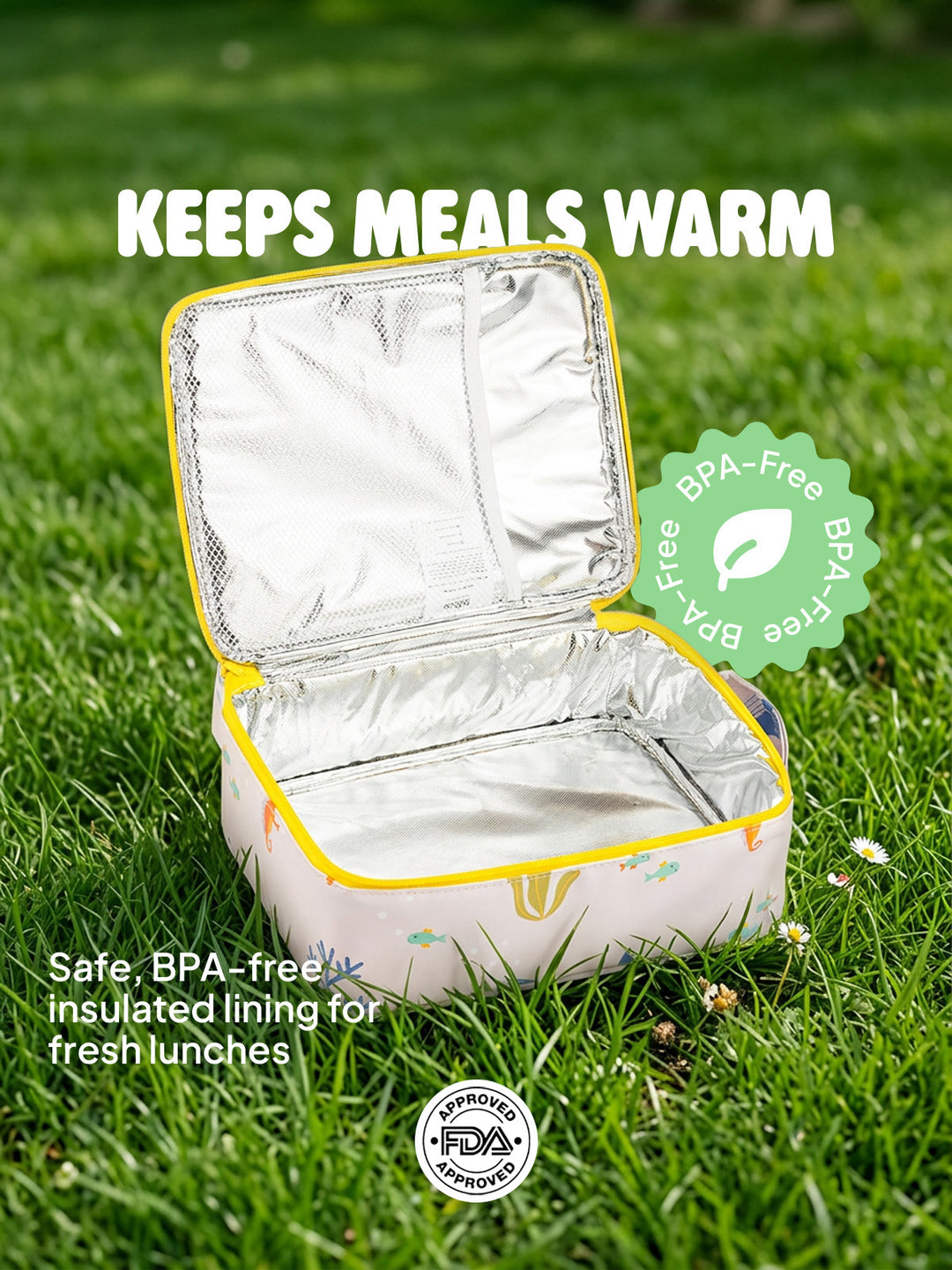 Insulated Lunch Bag - Underwater