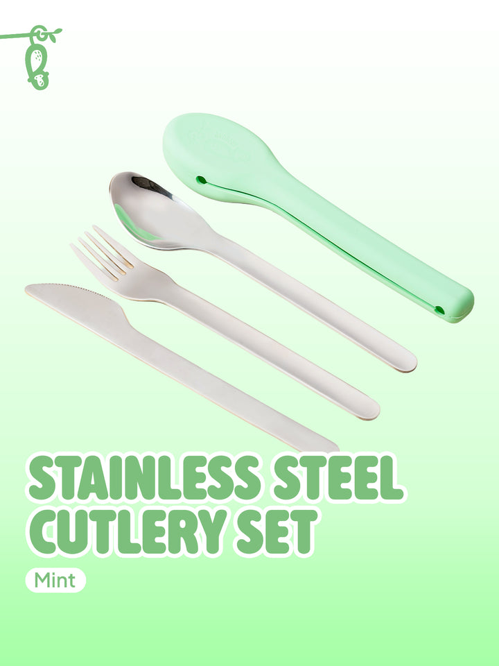 Reusable Cutlery Set - Mint