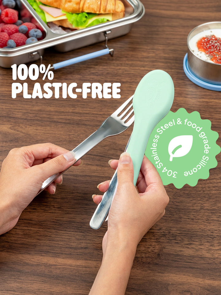 Reusable Cutlery Set - Mint