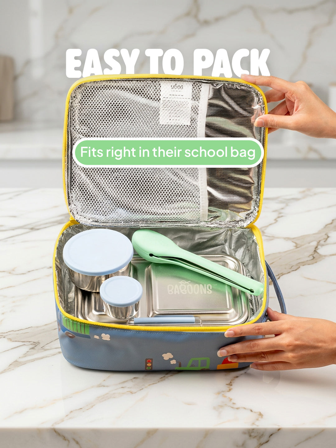 Reusable Cutlery Set - Mint