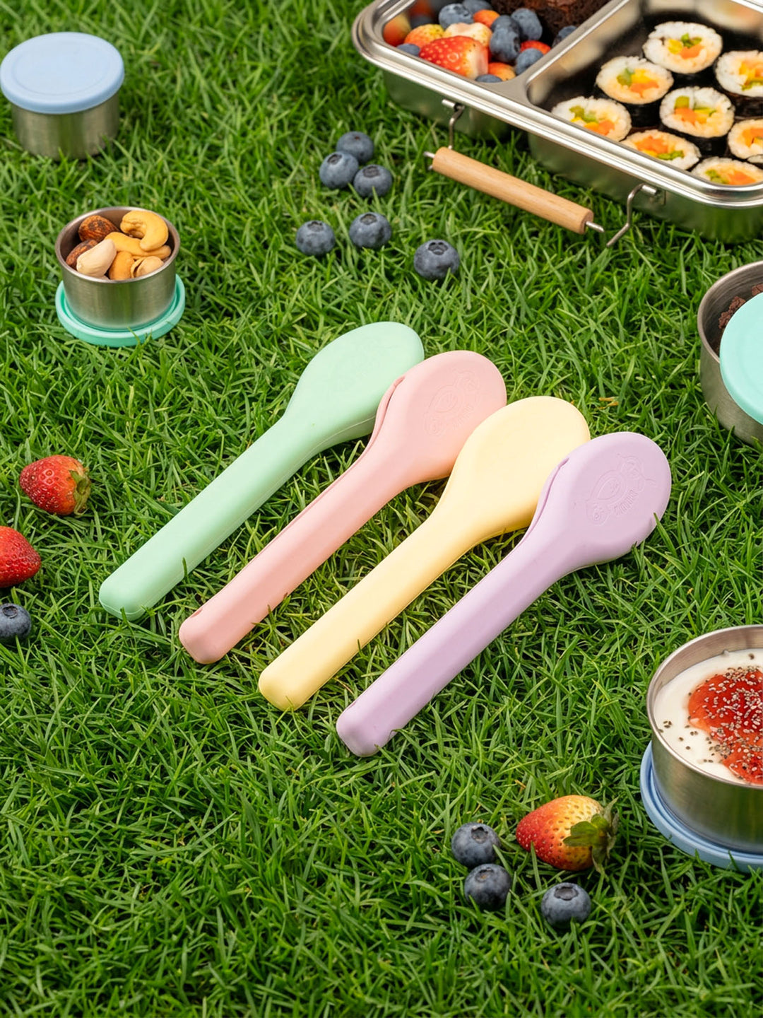 Reusable Cutlery Set - Mint