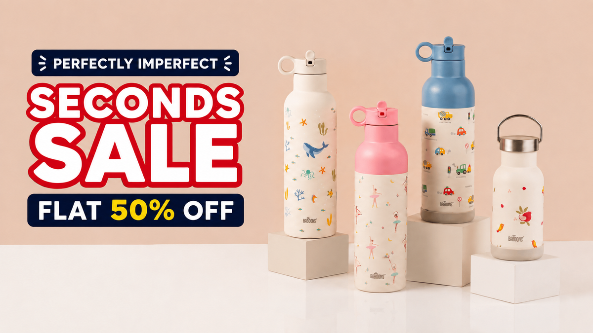 Seconds sale kids school water bottle India